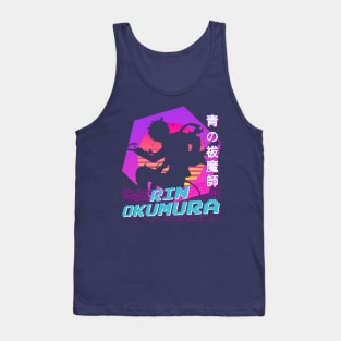 Rin Okumura - Vaporwave Tank Top